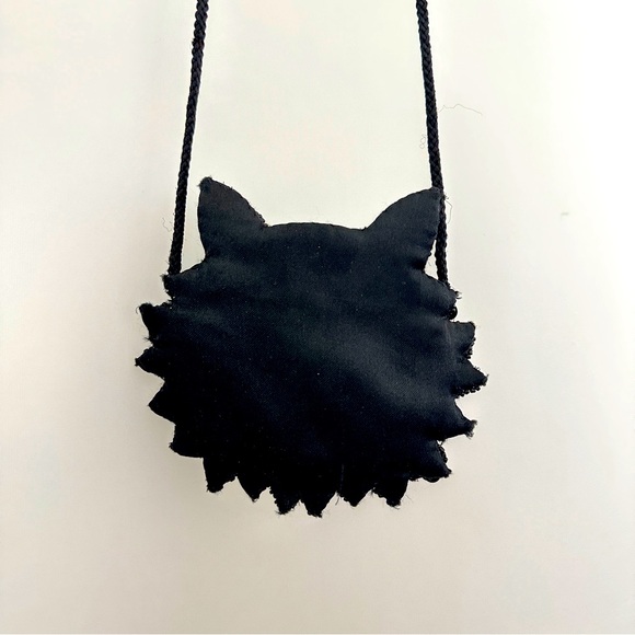 Girl’s Sequin Cat Crossbody Chain Purse - Picture 2 of 5